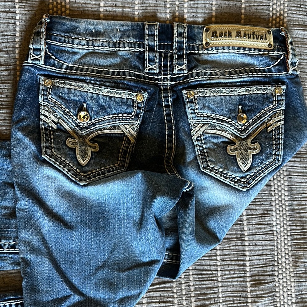 Rock Revival Hettie Crop capri